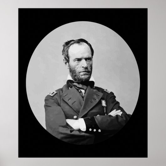 William Tecumseh Sherman Poster (Vorne)