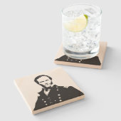 William Tecumseh Sherman Stone Untersetzer (Seitenansicht)