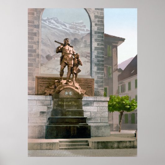William Tell Monument Poster (Vorne)