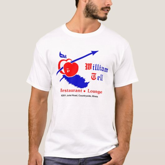 William Tell Restaurant, Lounge T-Shirt (Vorderseite)