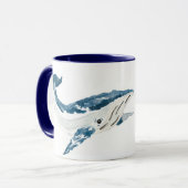 William the Blue Whale Tasse (Vorderseite Links)