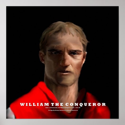 William the Conqueror poster (Vorne)