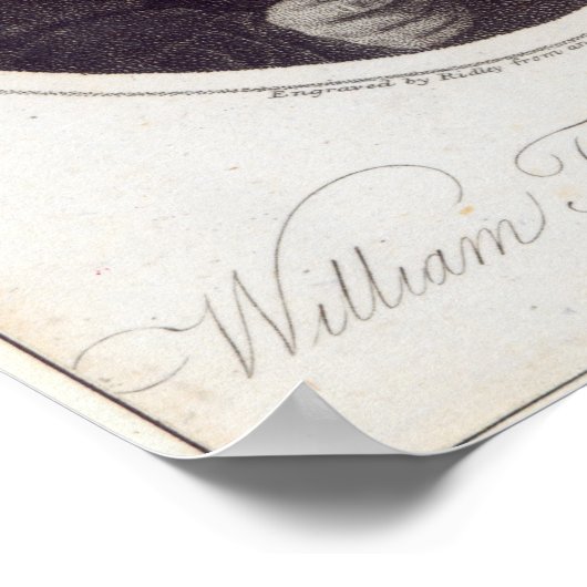 William Thomas Fitzgerald Poster (Ecke)