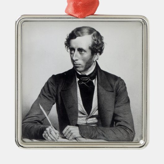 William Thompson 1849 Ornament Aus Metall (Vorne)