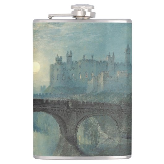 William Turner Alnwick Castle Flachmann (Vorderseite)