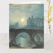 William Turner Alnwick Castle Karte (Gelbe Blume)