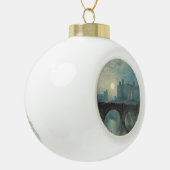 William Turner Alnwick Castle Keramik Kugel-Ornament (Links)