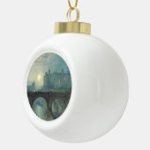 William Turner Alnwick Castle Keramik Kugel-Ornament (Rechts)