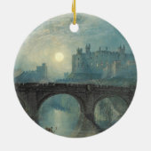 William Turner Alnwick Castle Keramik Ornament (Hinten)