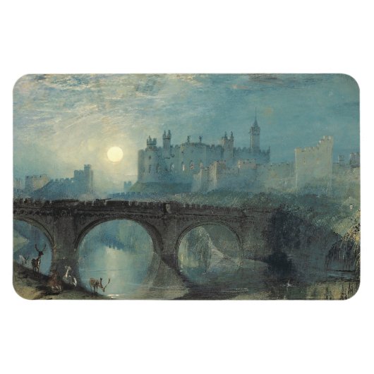 William Turner Alnwick Castle Magnet (Horizontal)
