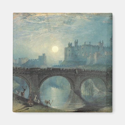 William Turner Alnwick Castle Magnet (Vorne)