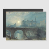 William Turner Alnwick Castle Magnetkarte (Vorne/Hinten)