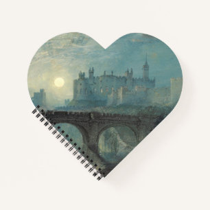 William Turner Alnwick Castle Notizblock