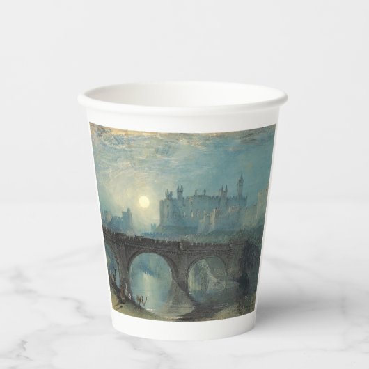 William Turner Alnwick Castle Pappbecher (Vorderseite)