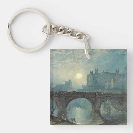 William Turner Alnwick Castle Schlüsselanhänger (Vorderseite)