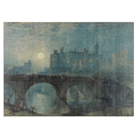 William Turner Alnwick Castle Schneidebrett (Vorderseite)