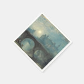 William Turner Alnwick Castle Serviette (Ecke)