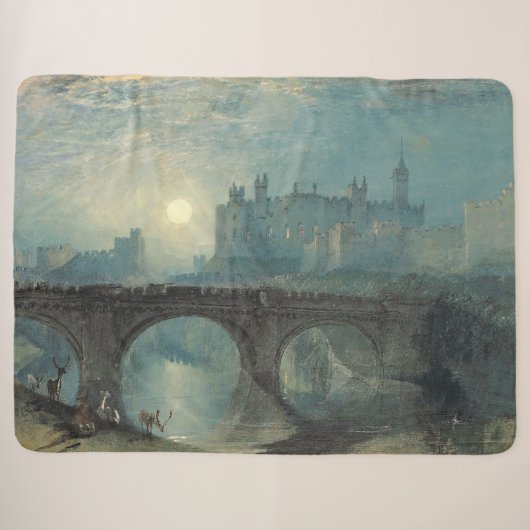 William Turner Alnwick Castle Sherpadecke (Vorderseite (Horizontal))