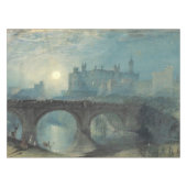 William Turner Alnwick Castle Tischdecke (Vorderseite (Horizontal))