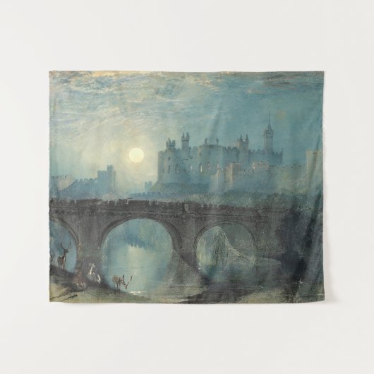 William Turner Alnwick Castle Wandteppich (Vorderseite (Horizontal))