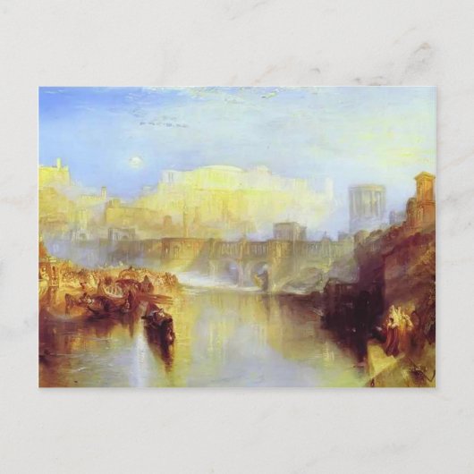 William Turner - Ancient Rome Agrippina Postkarte (Vorderseite)