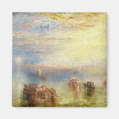 William Turner - Annäherung an Venedig Magnet (Vorne)