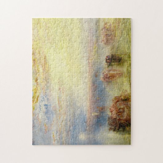 William Turner - Annäherung an Venedig Puzzle (Vertikal)