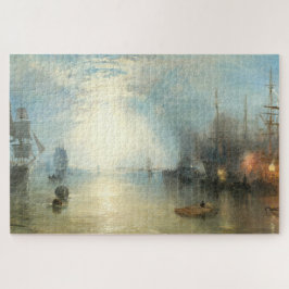 William Turner Art Jigsaw Puzzle, das in der Kohle Puzzle