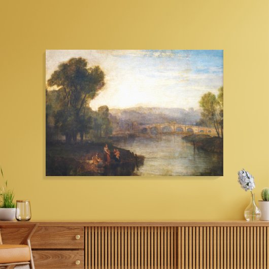 William Turner - Aussicht auf Richmond Hill und Br Leinwanddruck (Insitu (Wohnzimmer))