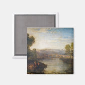William Turner - Aussicht auf Richmond Hill und Br Magnet (Vorderseite/Rückseite)