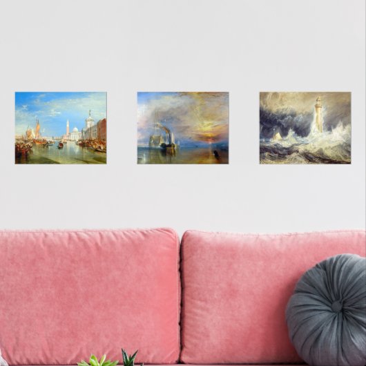 William Turner - Auswahl der Meisterwerke Bilderwand Sets (Wohnzimmer)