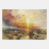 William Turner - Auswahl der Meisterwerke Geschenkpapier Set (Vorderseite 3)