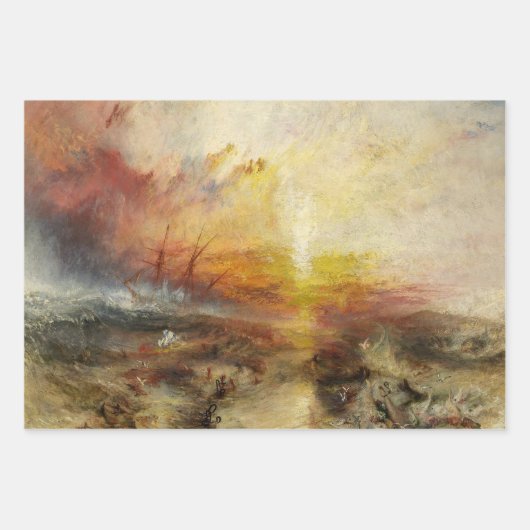 William Turner - Auswahl der Meisterwerke Geschenkpapier Set (Vorderseite 3)