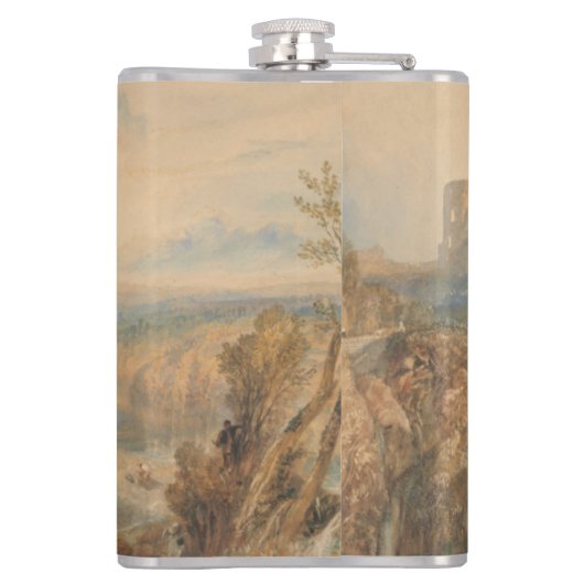 William Turner Barnard Castle Flachmann (Rückseite)