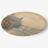 William Turner Barnard Castle Pappteller (Schrägansicht)