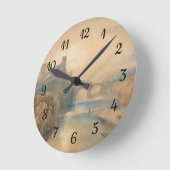 William Turner Barnard Castle Runde Wanduhr (Winkel)