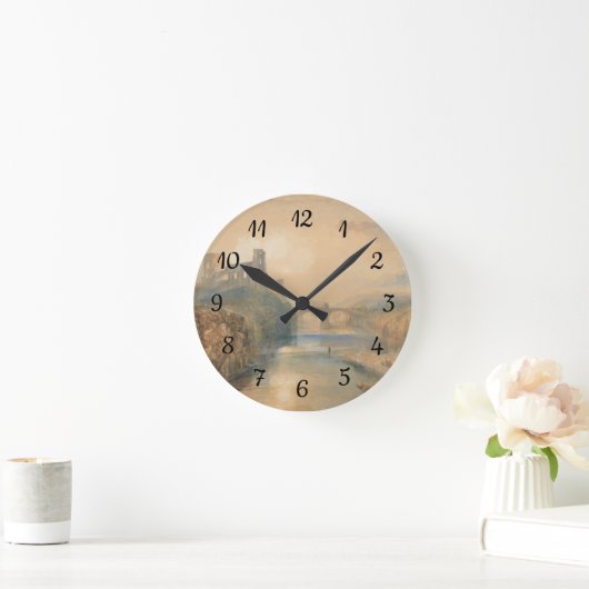 William Turner Barnard Castle Runde Wanduhr (Zuhause)