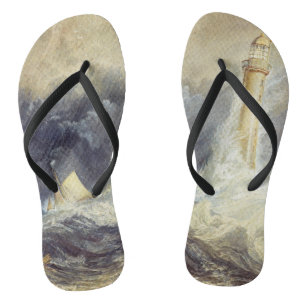 William Turner - Bell Rock Leuchtturm Badesandalen