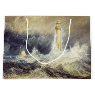 William Turner - Bell Rock Leuchtturm Große Geschenktüte