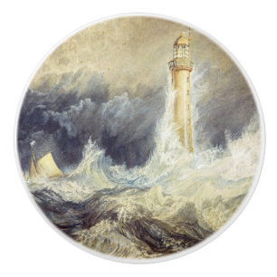 William Turner - Bell Rock Leuchtturm Keramikknauf