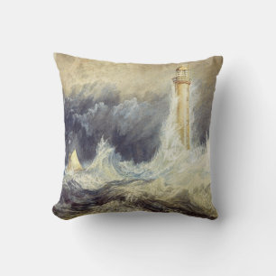 William Turner - Bell Rock Leuchtturm Kissen