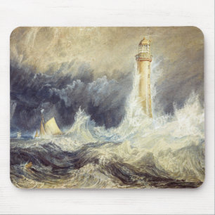 William Turner - Bell Rock Leuchtturm Mousepad
