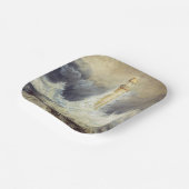 William Turner - Bell Rock Leuchtturm Pappteller (Gewinkelt)