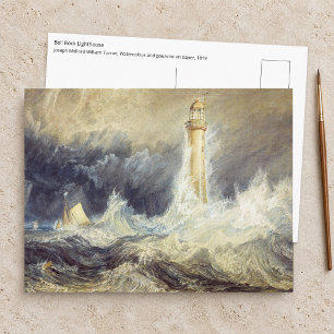 William Turner - Bell Rock Leuchtturm Postkarte