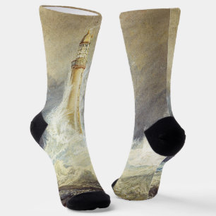 William Turner - Bell Rock Leuchtturm Socken