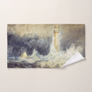 William Turner - Bell Rock Lighthouse Badhandtuch Set