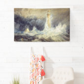 William Turner - Bell Rock Lighthouse Banner (Insitu)