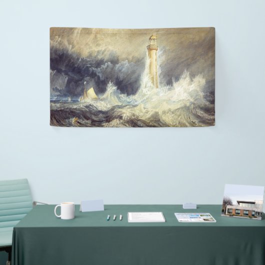 William Turner - Bell Rock Lighthouse Banner (Messeveranstaltung)