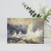 William Turner - Bell Rock Lighthouse Dankeskarte (Stehend Vorderseite)