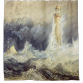 William Turner - Bell Rock Lighthouse Duschvorhang (Vorderseite)